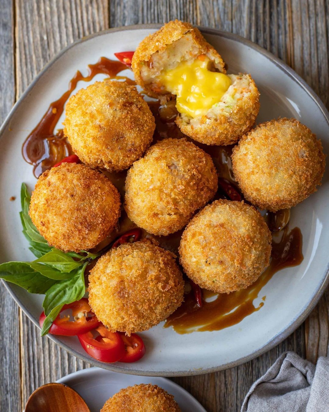 Creamy Vegan Unagi-Style Potato Balls
