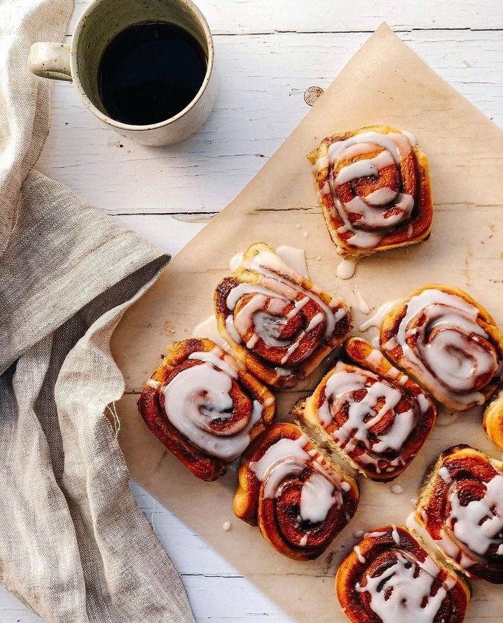 Homemade Vegan Cinnamon Scrolls