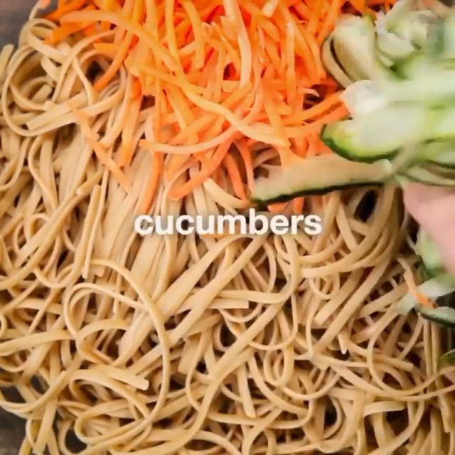 Peanut Noodle Pasta Salad