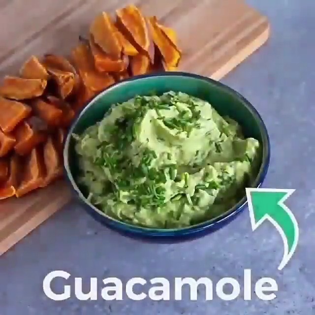 Basic Healthy Guacamole Dip