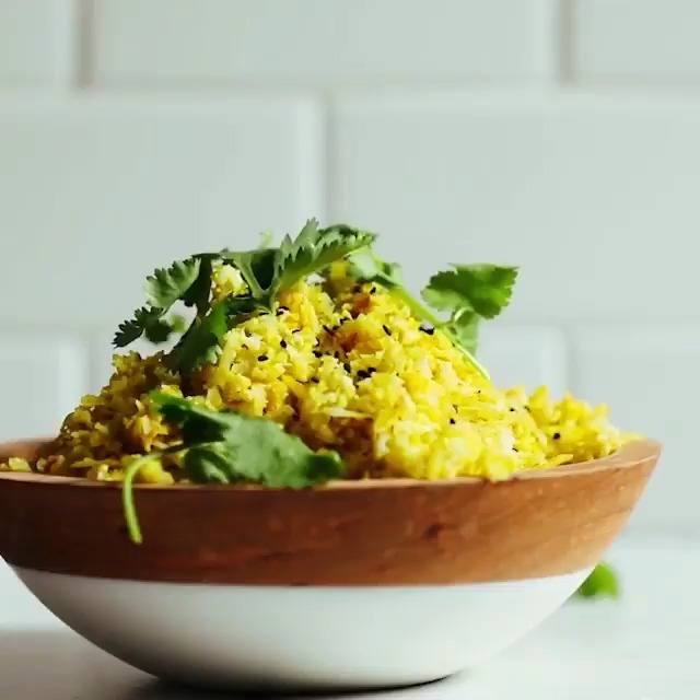 Quick and Healthy Cauliflower Rice