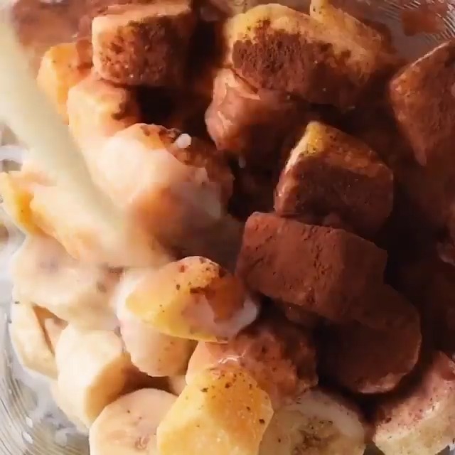 Vegan Chocolate Banana Cream
