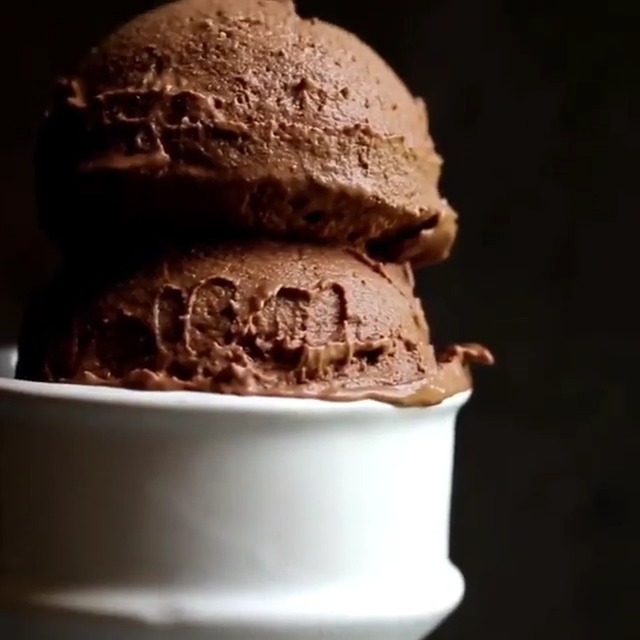 Four-Ingredient Chocolate Nice-Cream