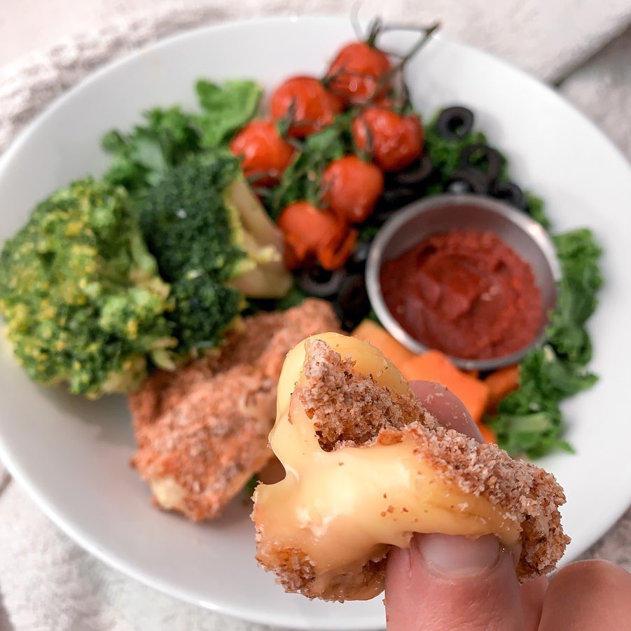 Homemade Vegan Mozzarella Sticks