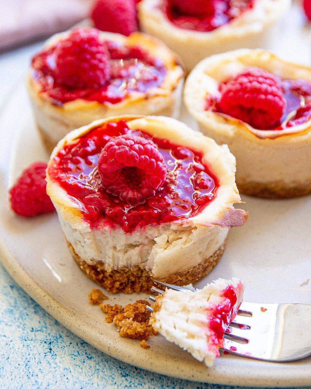 Vegan Mini New York Style Cheesecake