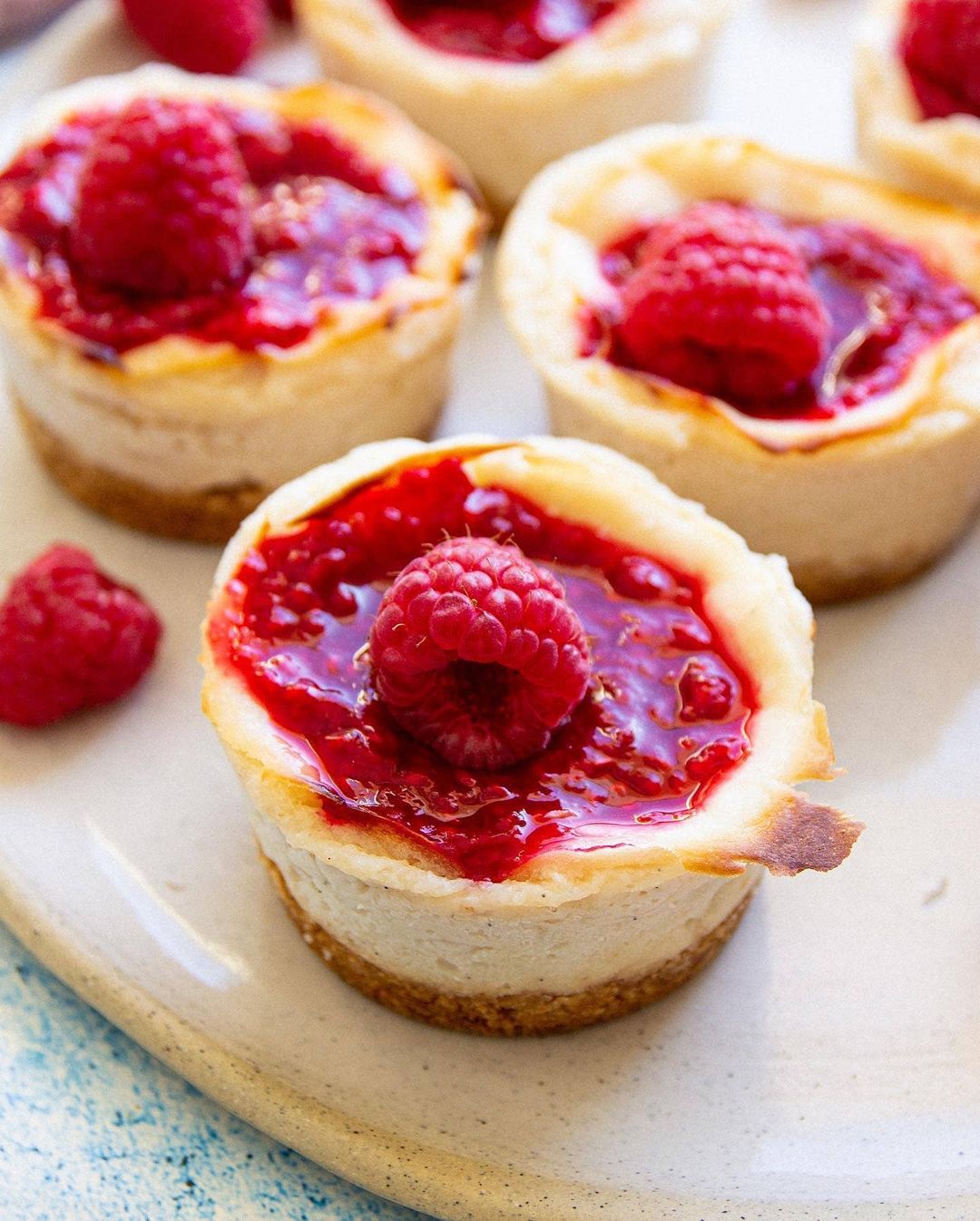 Vegan Mini New York Style Cheesecake