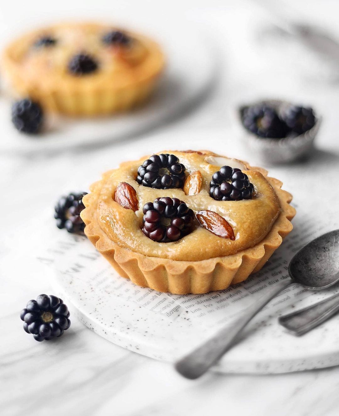 Gluten-Free Blackberry Frangipane Tart