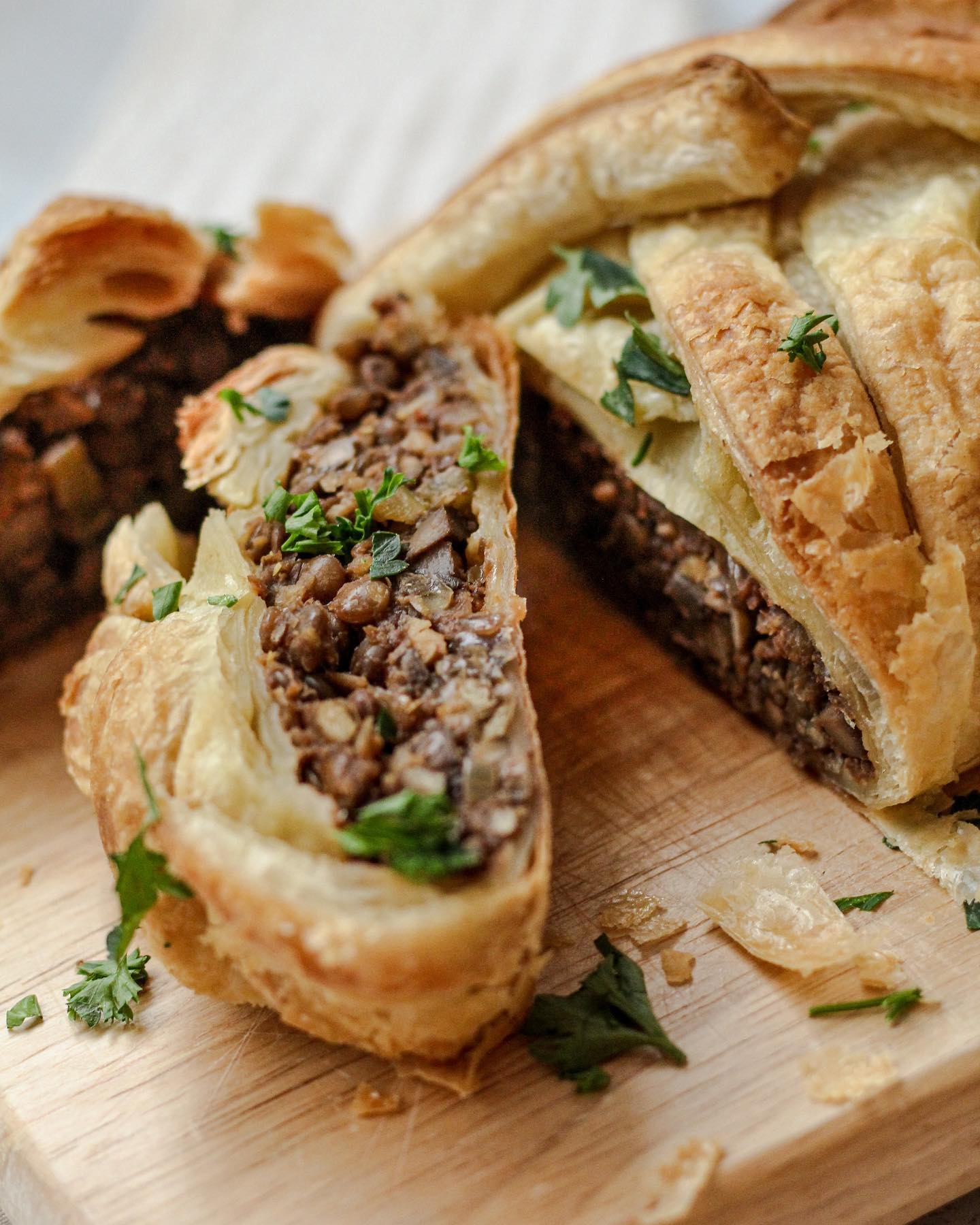 Flaky Lentil Wellington