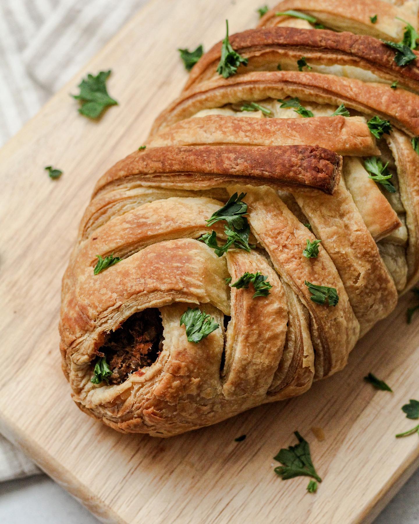 Flaky Lentil Wellington