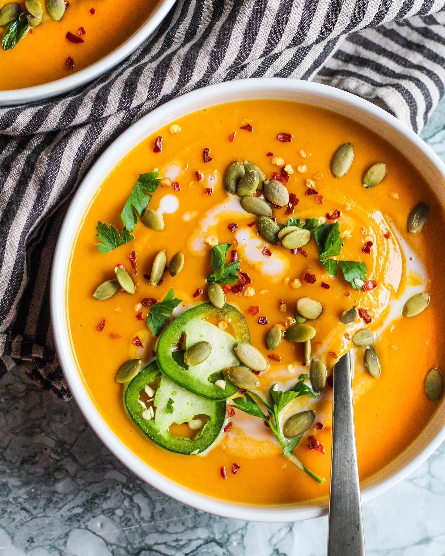 Velvety Butternut Squash Soup