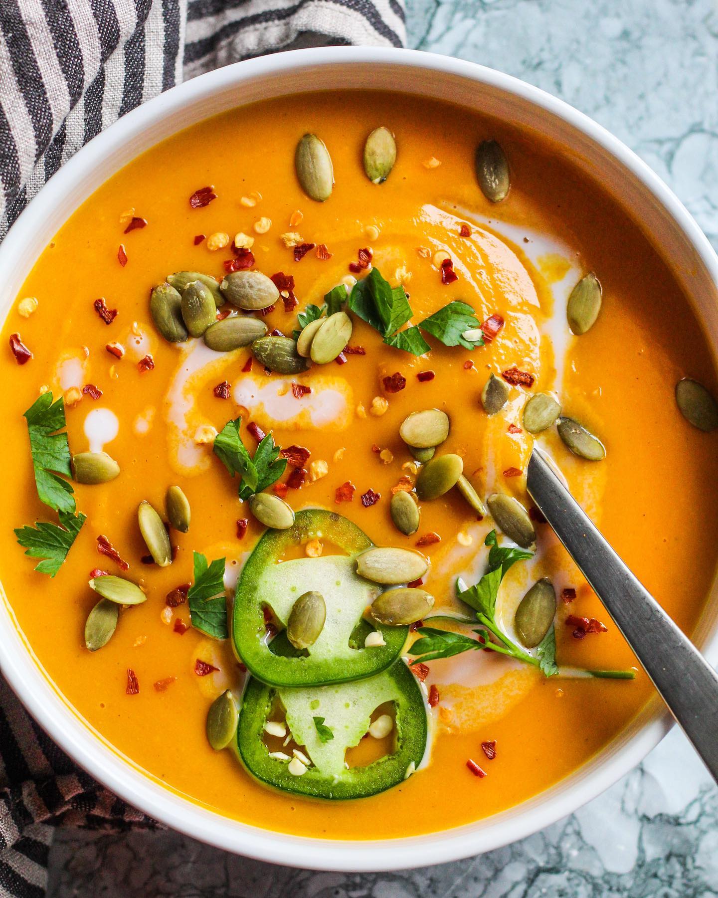 Velvety Butternut Squash Soup