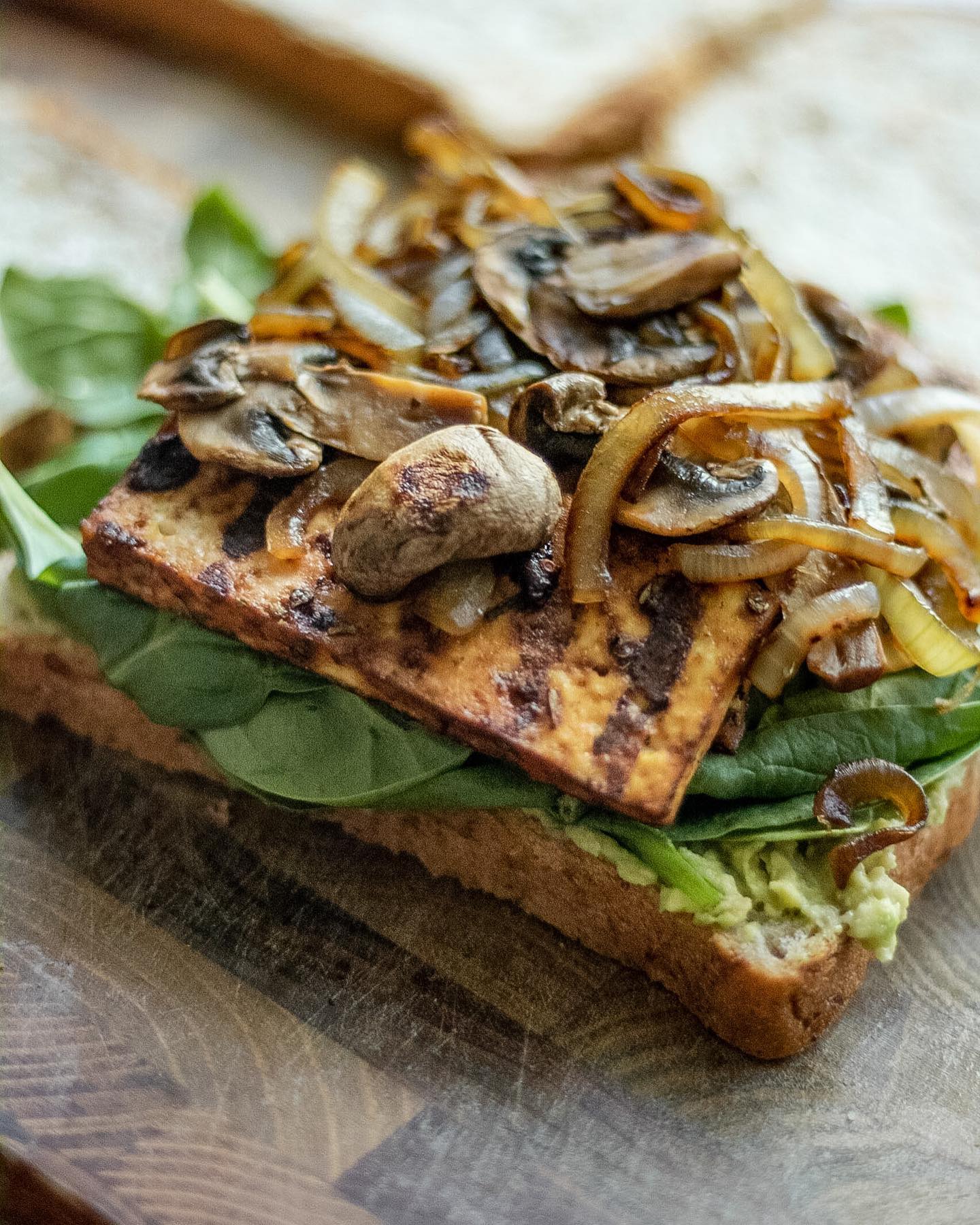 Vegan Avocado and Tofu Panini