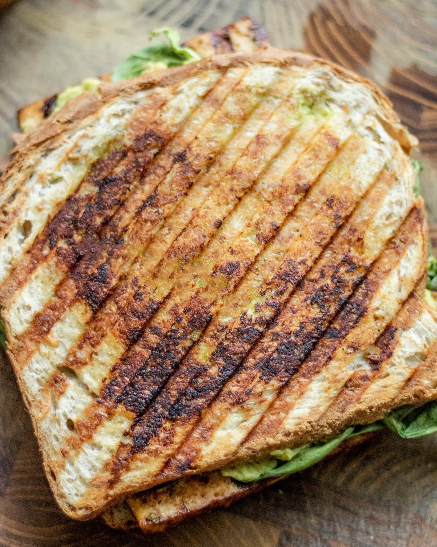 Vegan Avocado and Tofu Panini