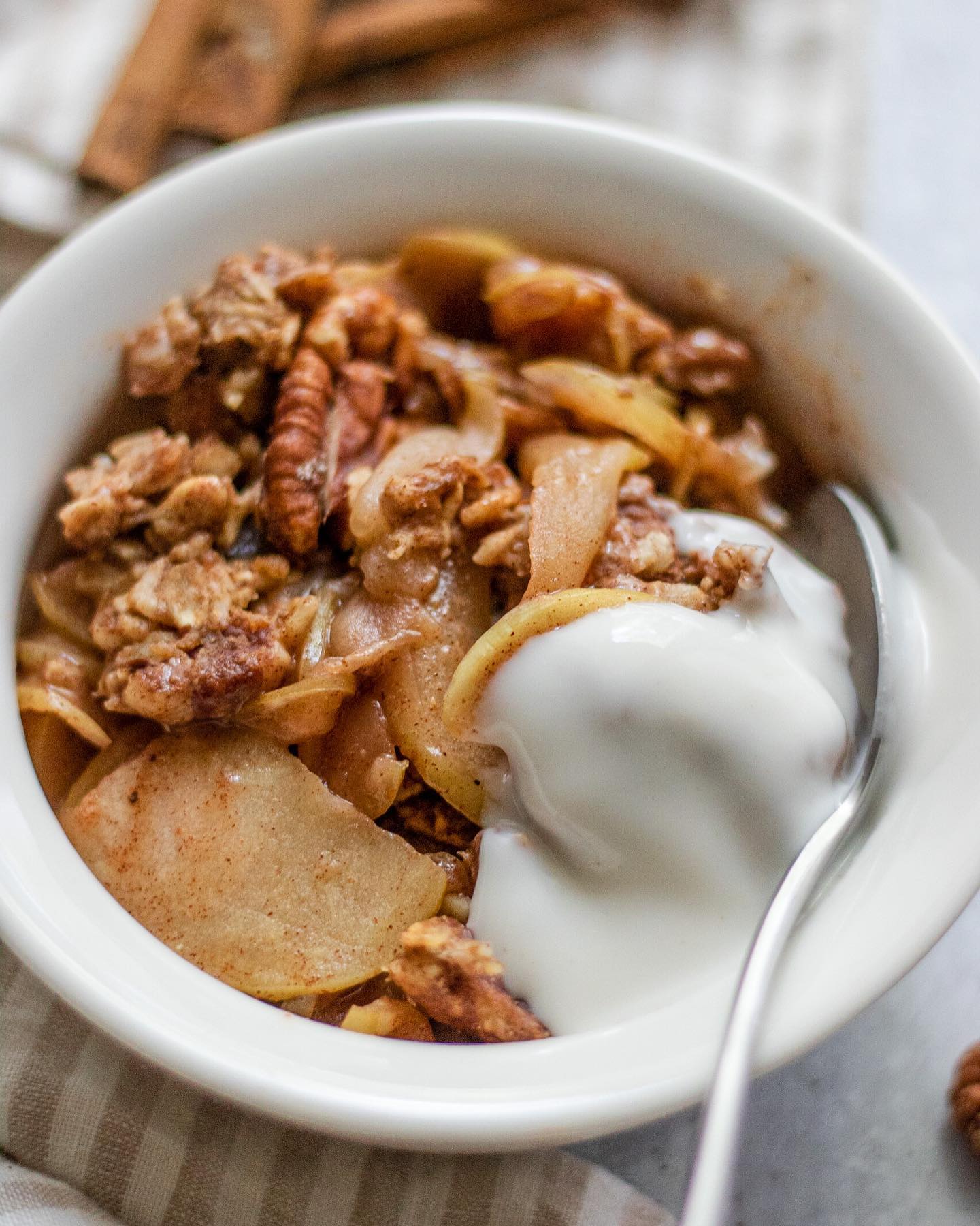 Baked Apple Oatmeal Delight