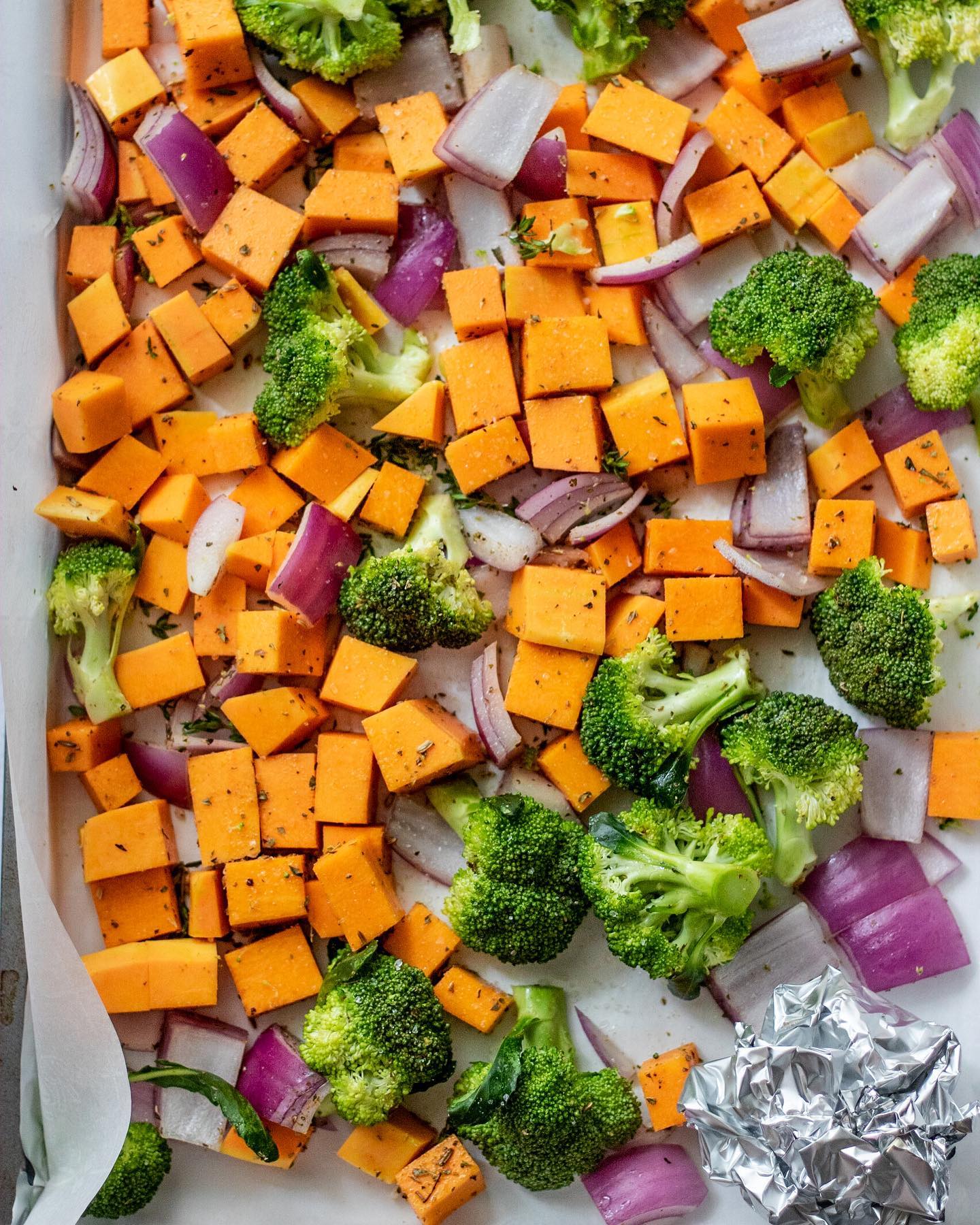 Roasted Butternut Squash Quinoa Nourish Bowl with Hot "Honey" Mustard Dressing