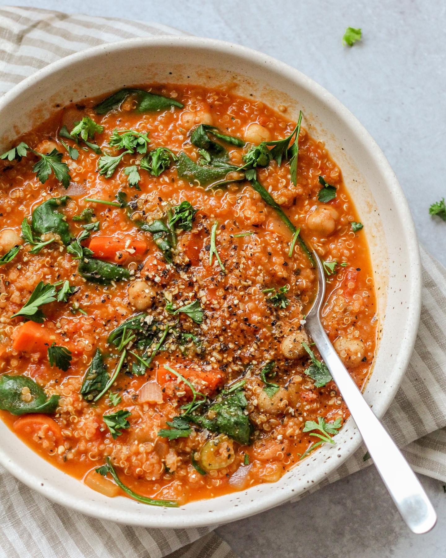 Creamy Quinoa Coconut Soup