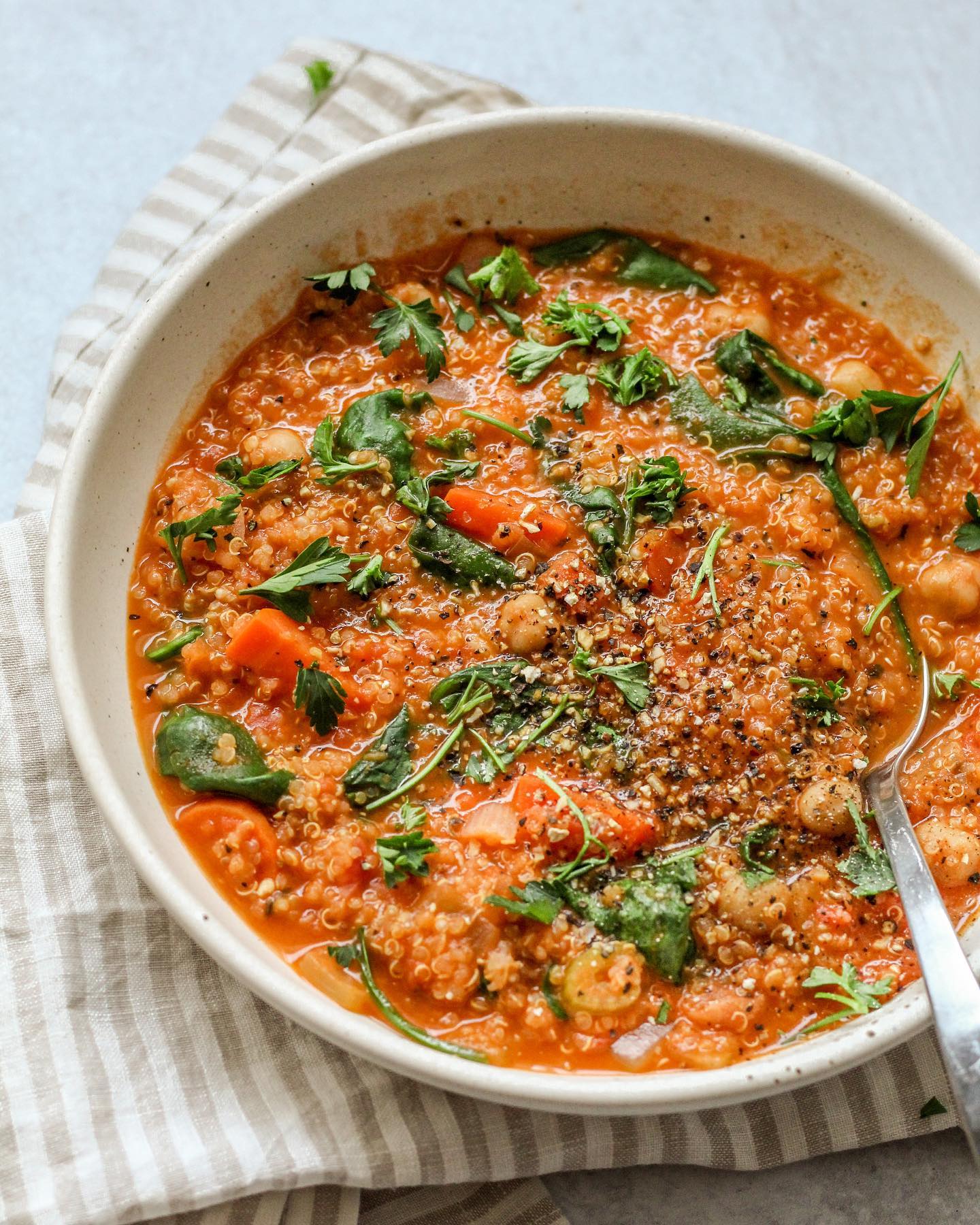 Creamy Quinoa Coconut Soup