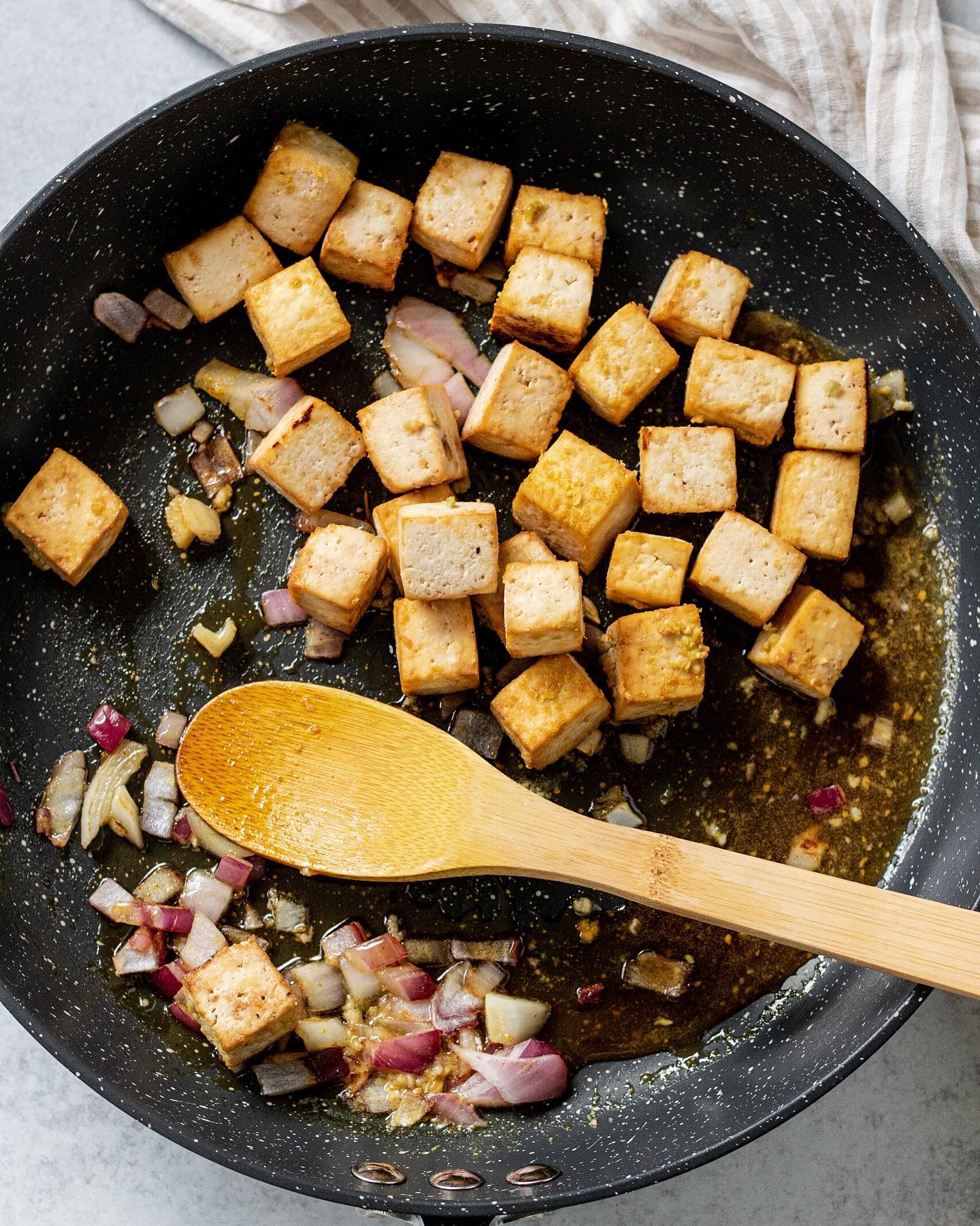 Lemon Basil Tofu