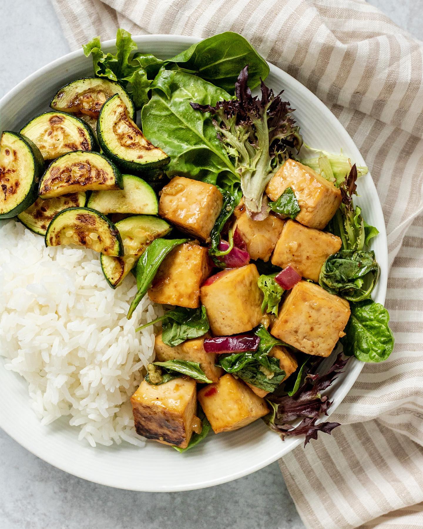 Lemon Basil Tofu