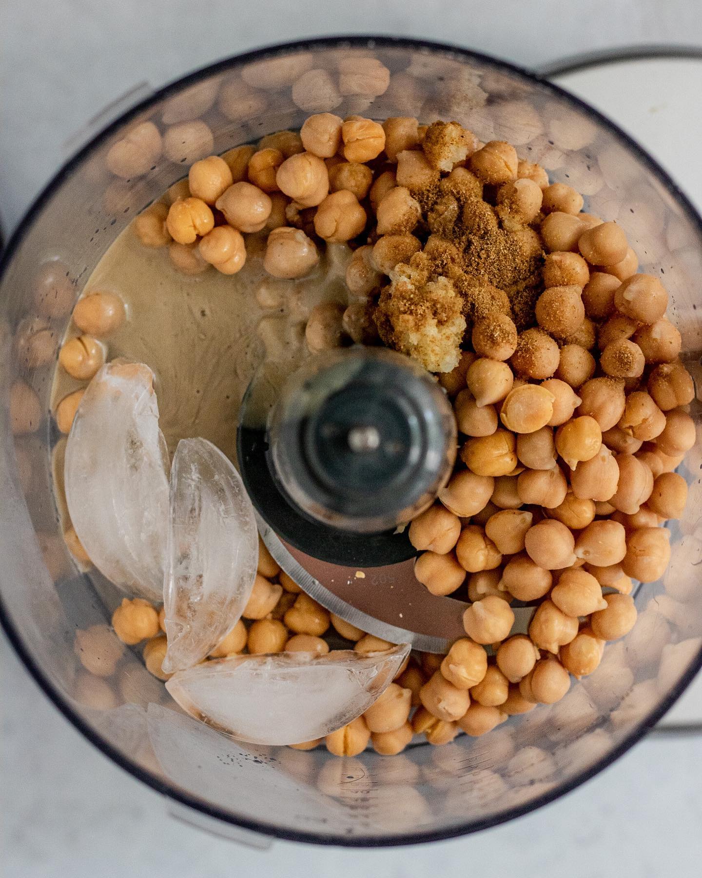 Hummus Nourish Bowl with Homemade Hummus