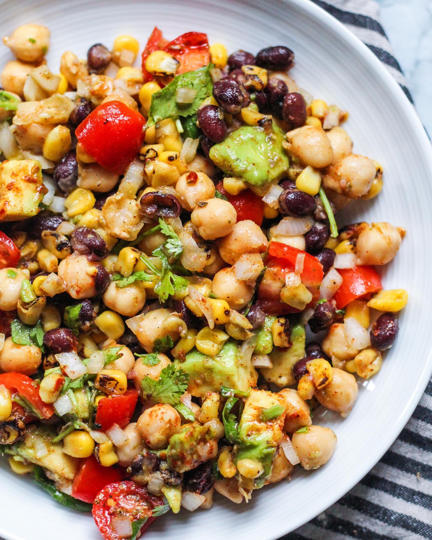 Chili Lime Bean Salad
