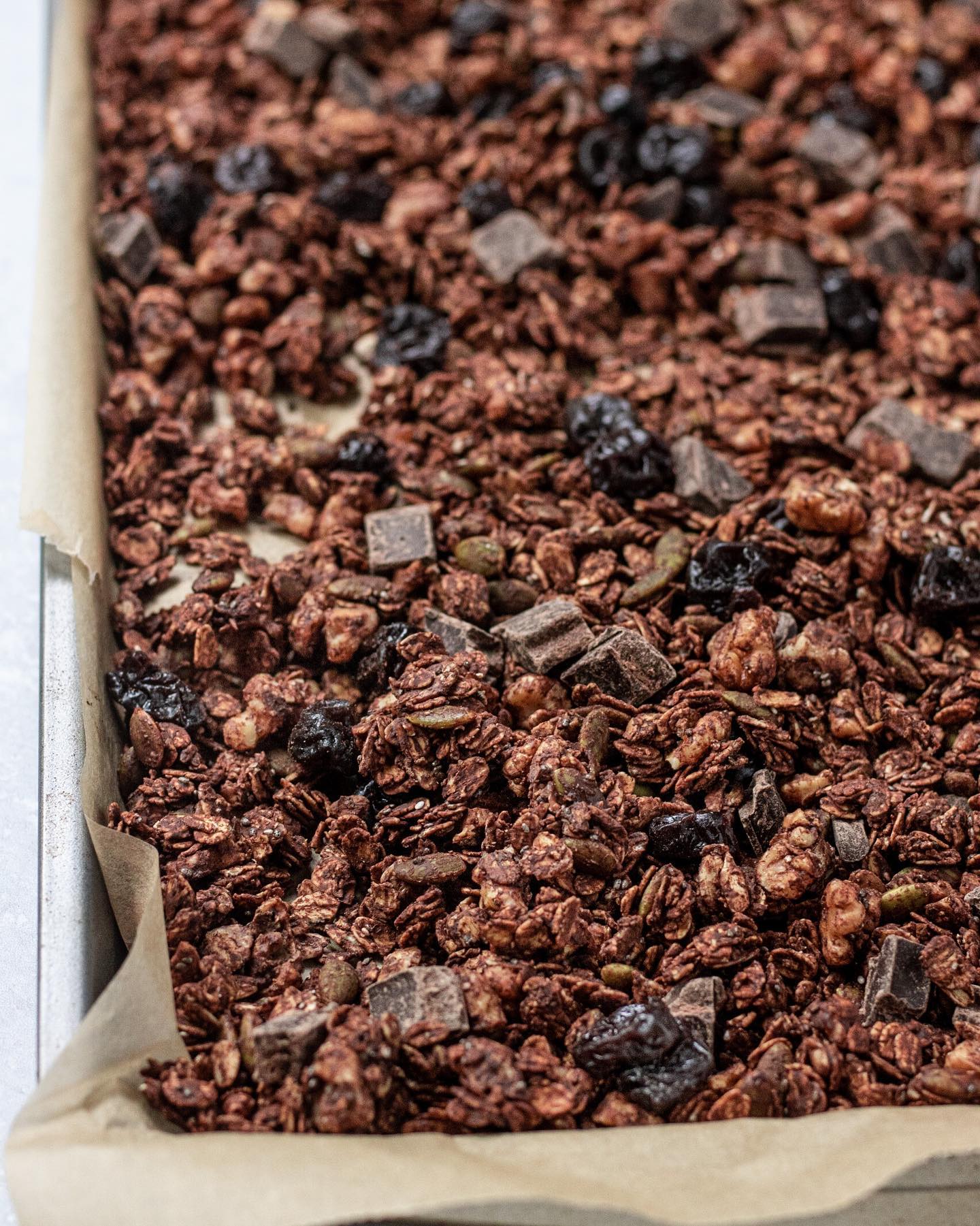 Chocolate Cherry Granola