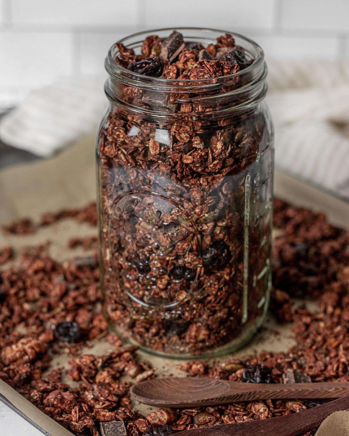 Chocolate Cherry Granola
