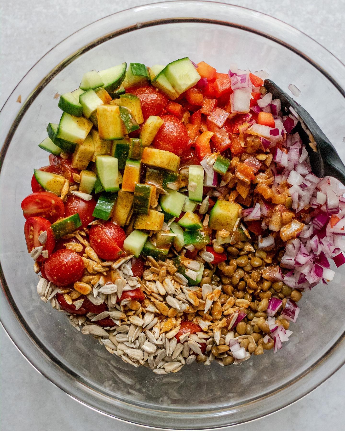 Quick and Easy Spiced Lentil Bowl