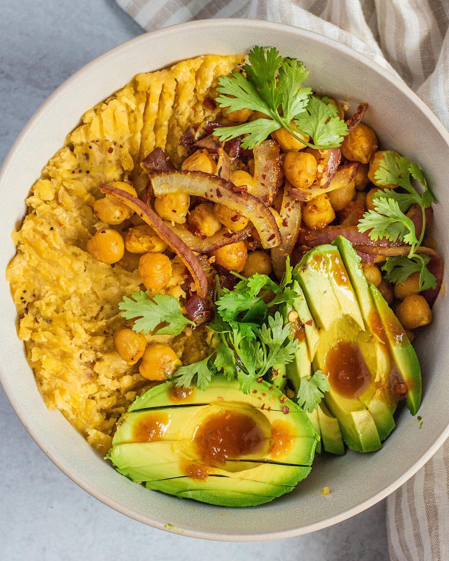 Savory Plantain Breakfast Bowl