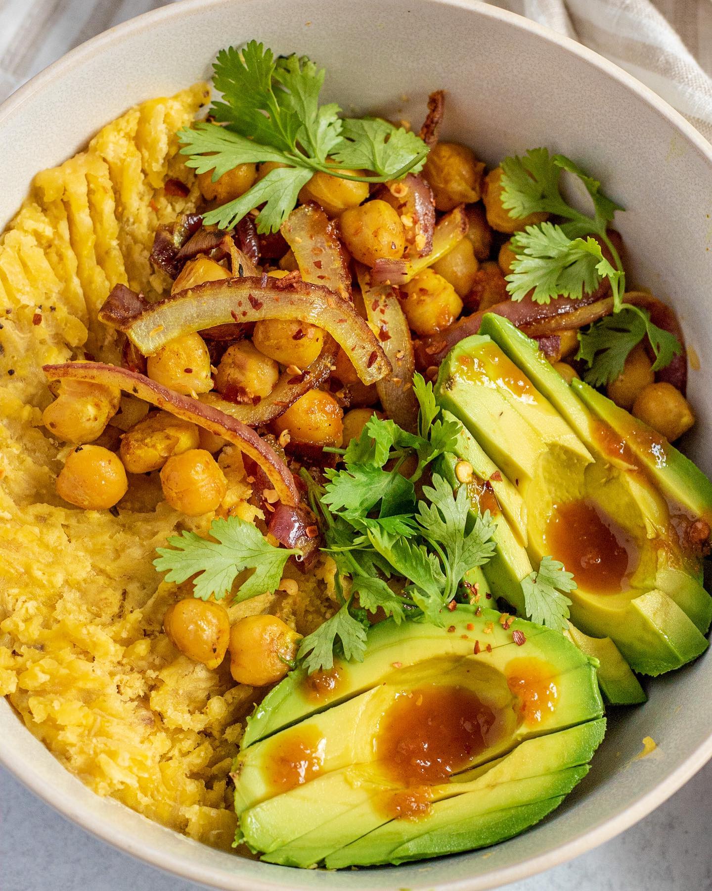 Savory Plantain Breakfast Bowl