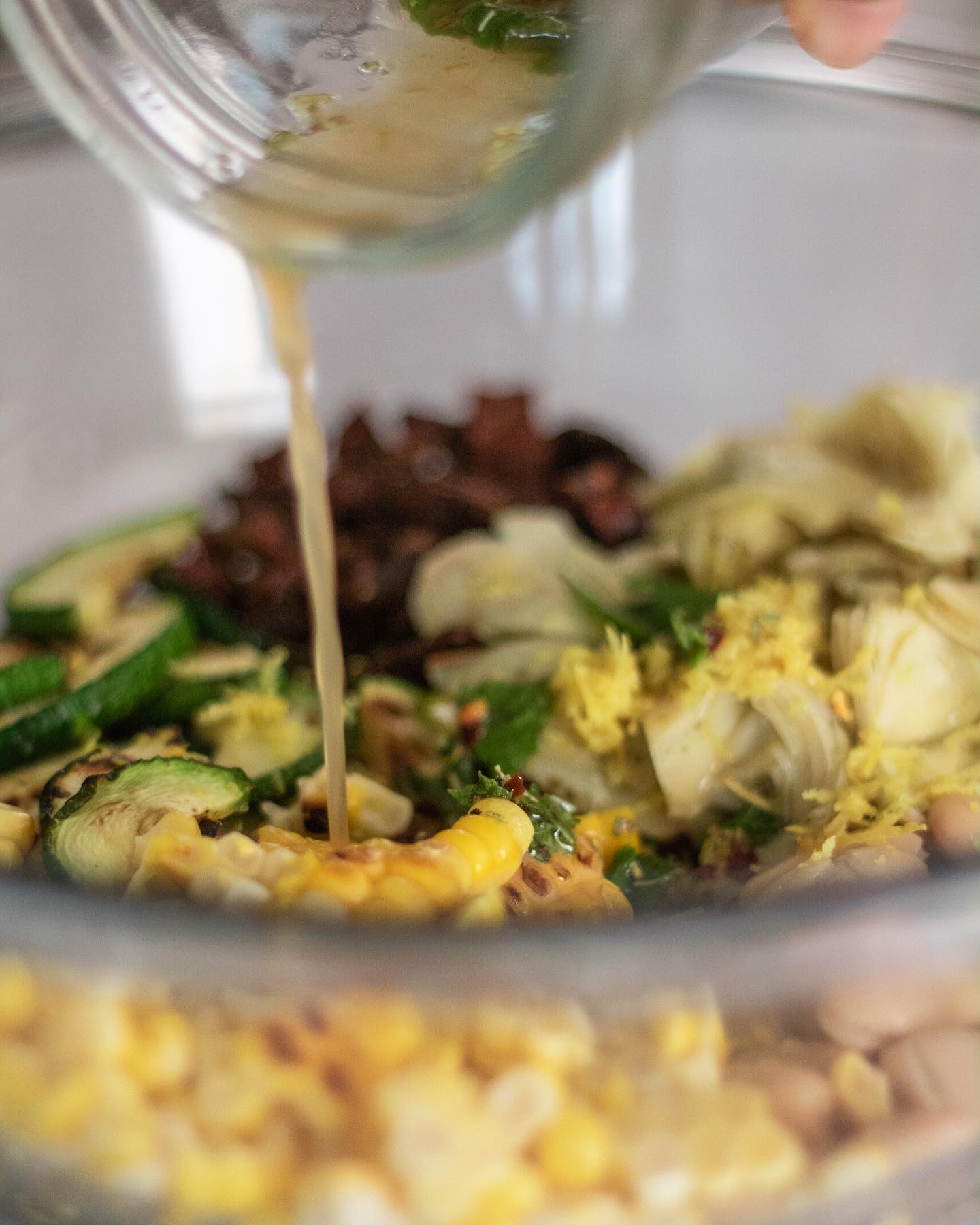 Marinated White Bean and Zucchini Salad