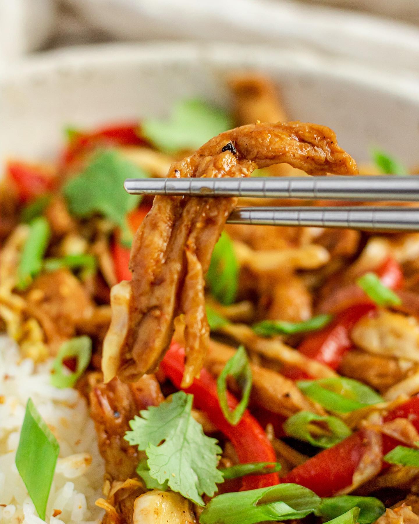Easy Sesame Ginger Soy Curls