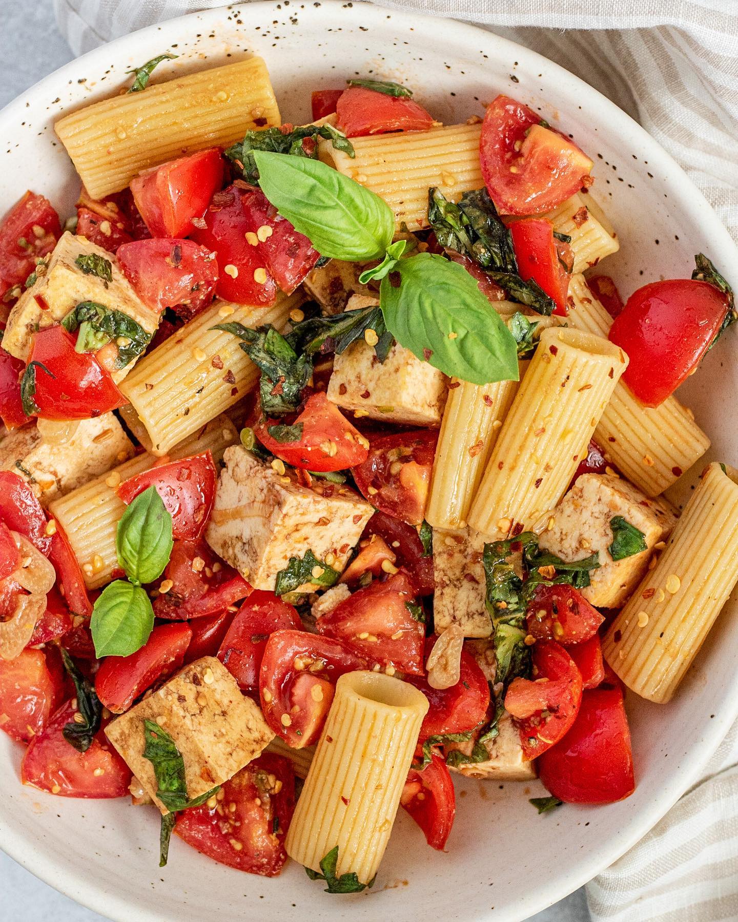 Cherry Tomato Basil Pasta