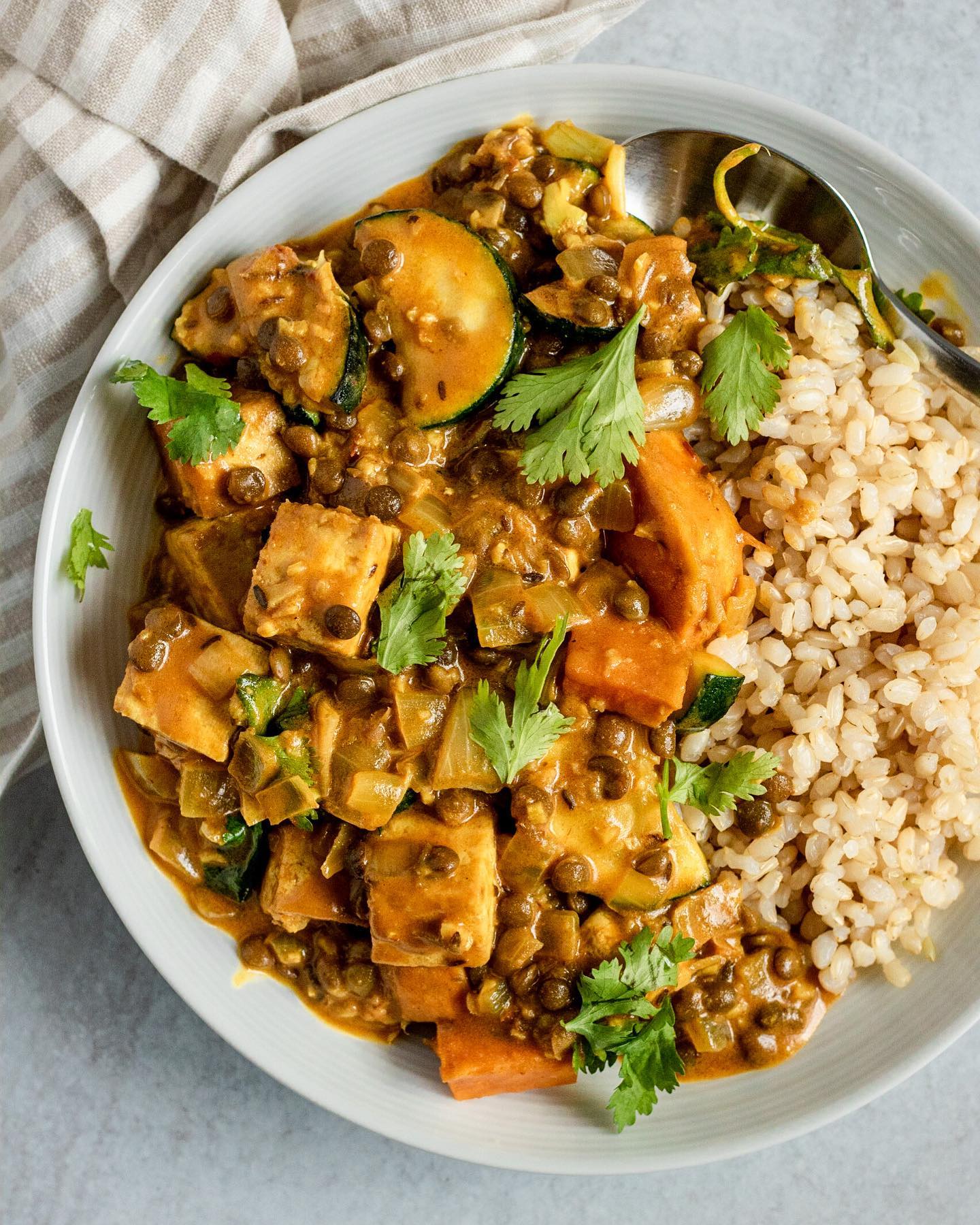 Garlic Ginger Tofu Stew