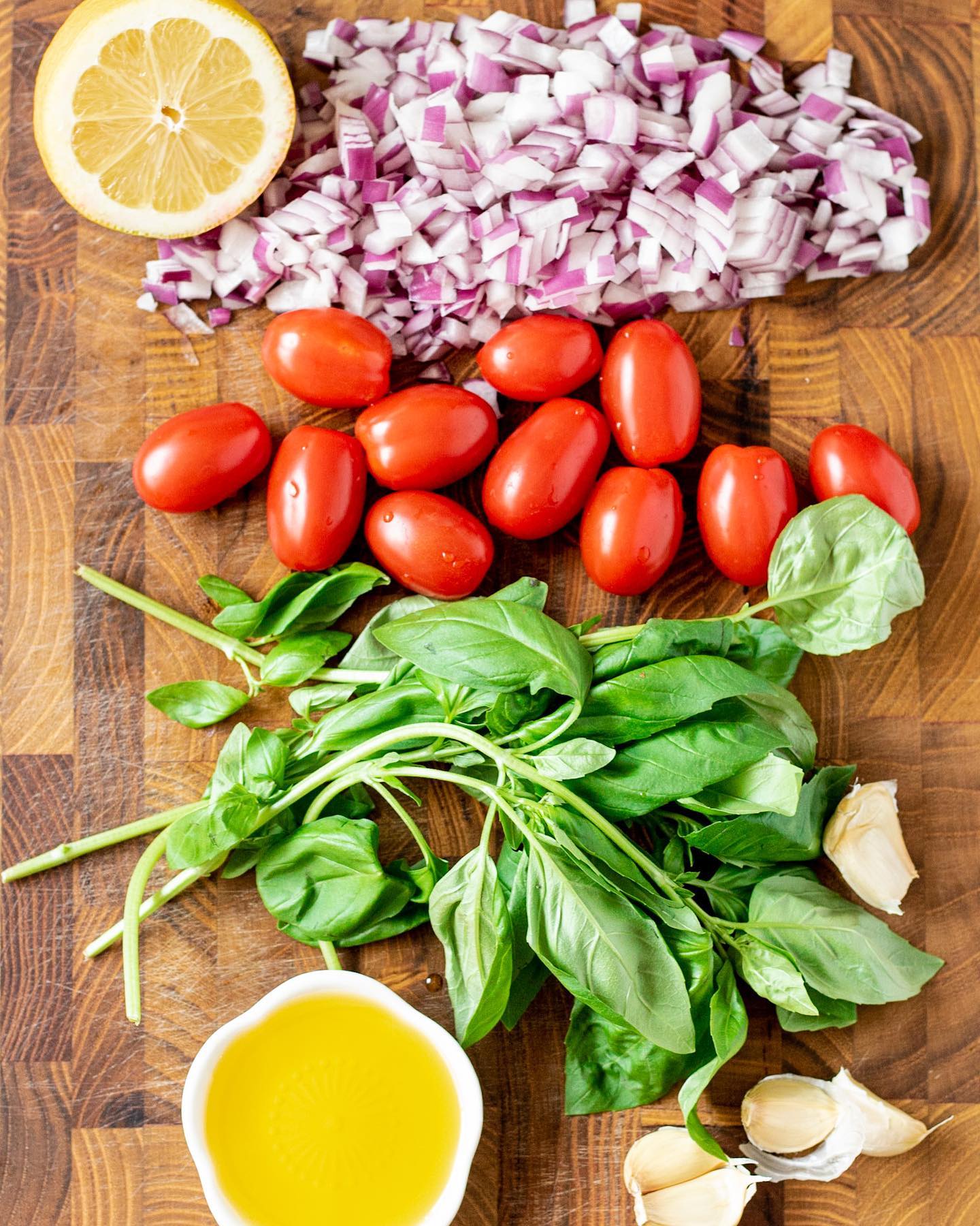 Lemon Basil Three Bean Salad