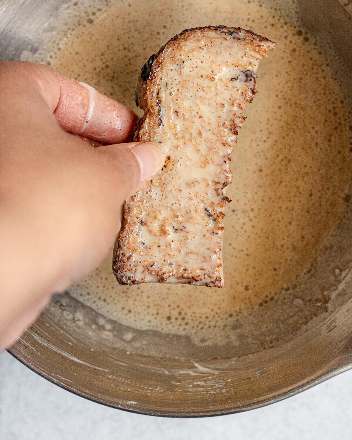 Vegan Cinnamon French Toast Sticks
