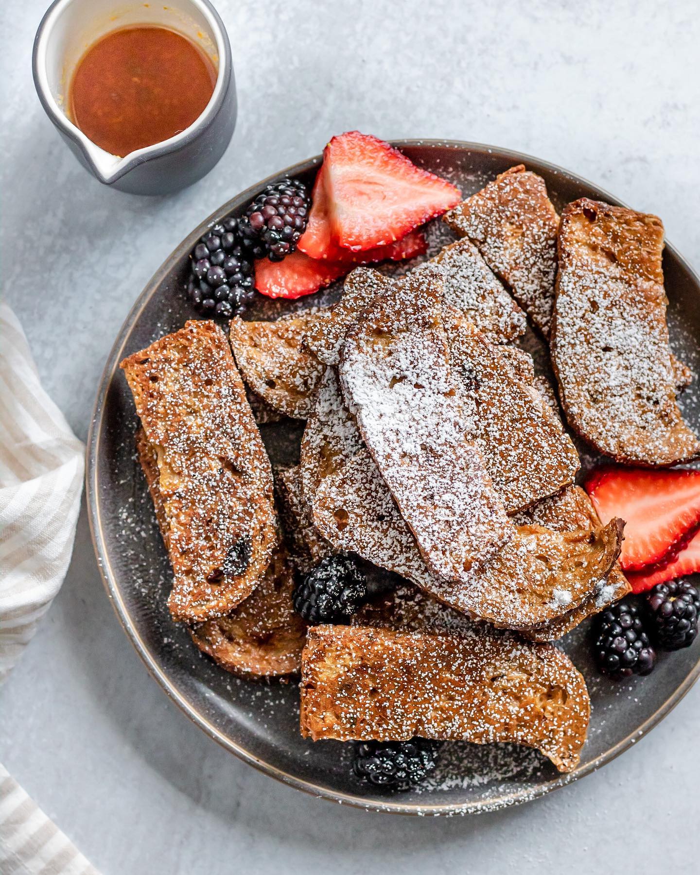 Vegan Cinnamon French Toast Sticks