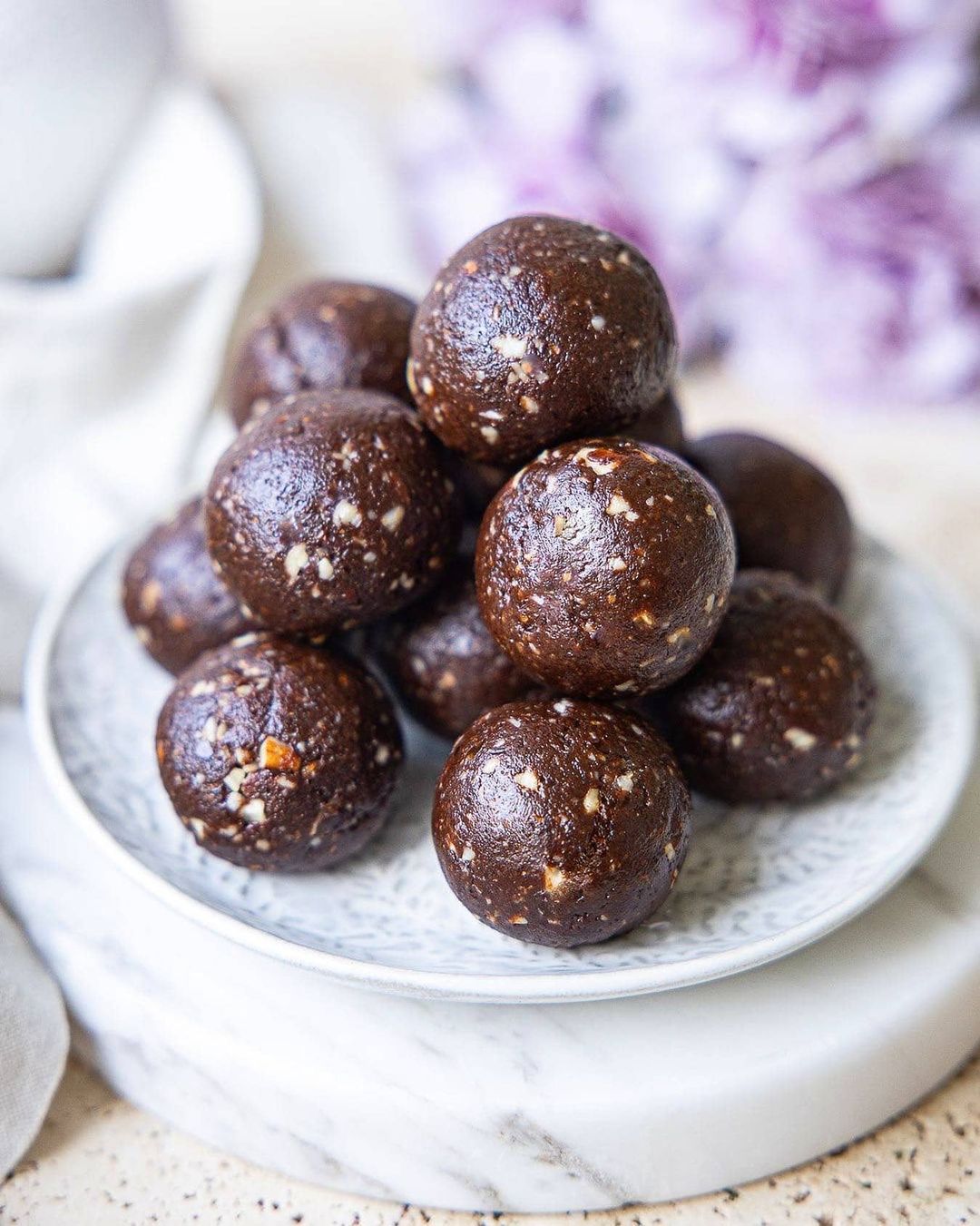 Almond Cacao Truffles