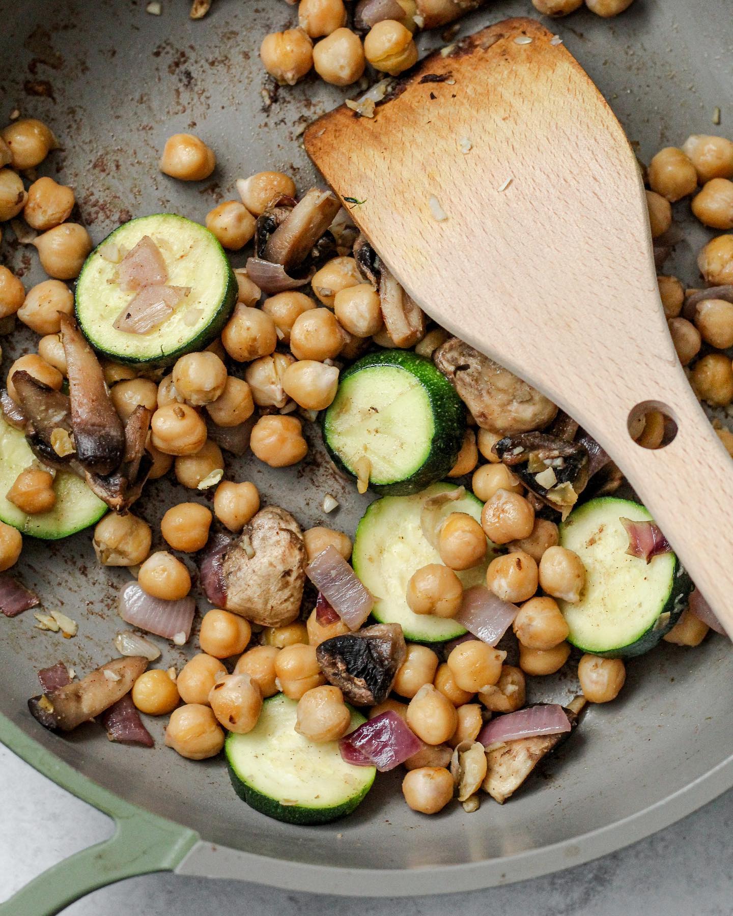 Almond Miso Chickpea Nourish Bowl