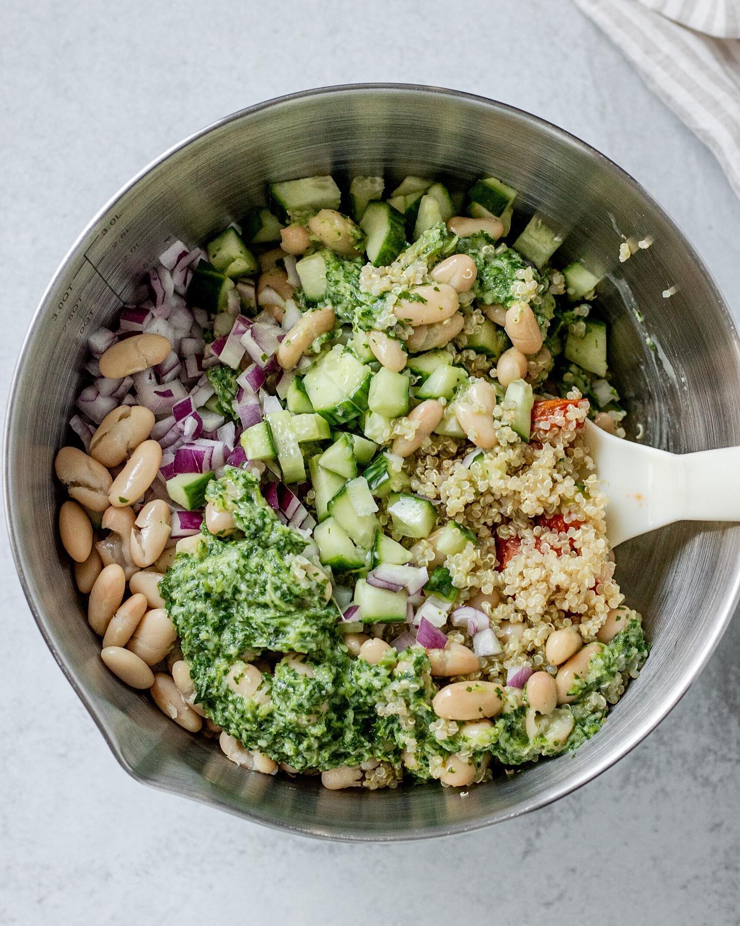 Quinoa Cilantro Lime Salad