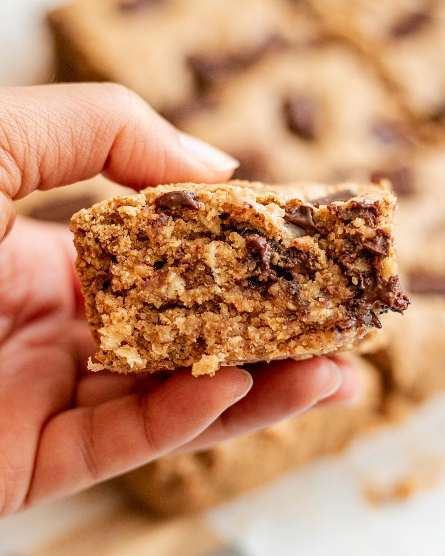 Chocolate Chip Oatmeal Bars