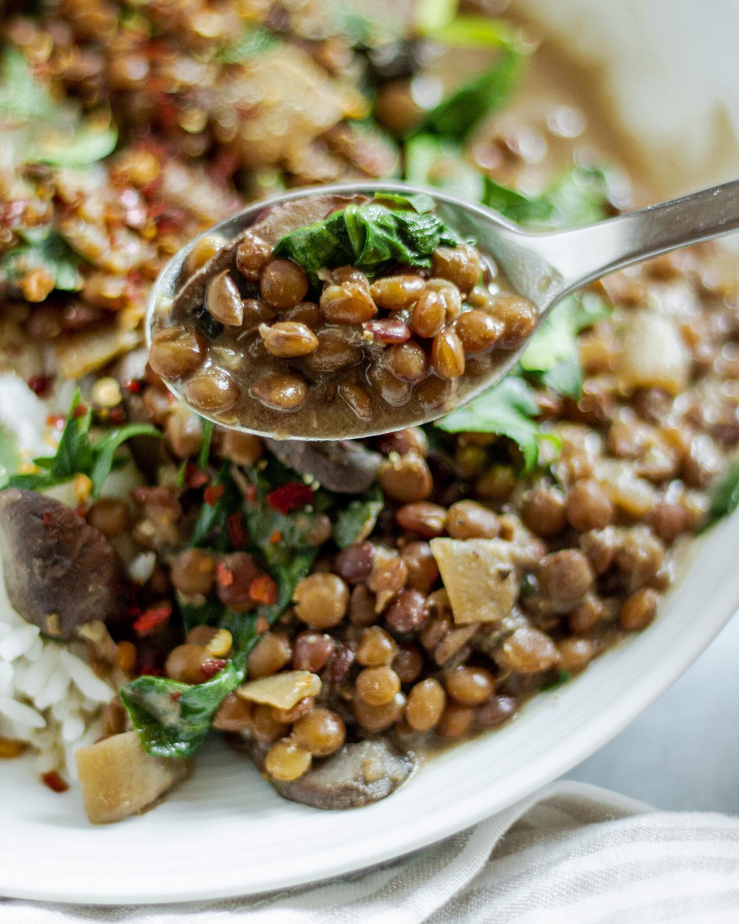 Creamy Mushroom and Lentil Stew: One-Pot Delight