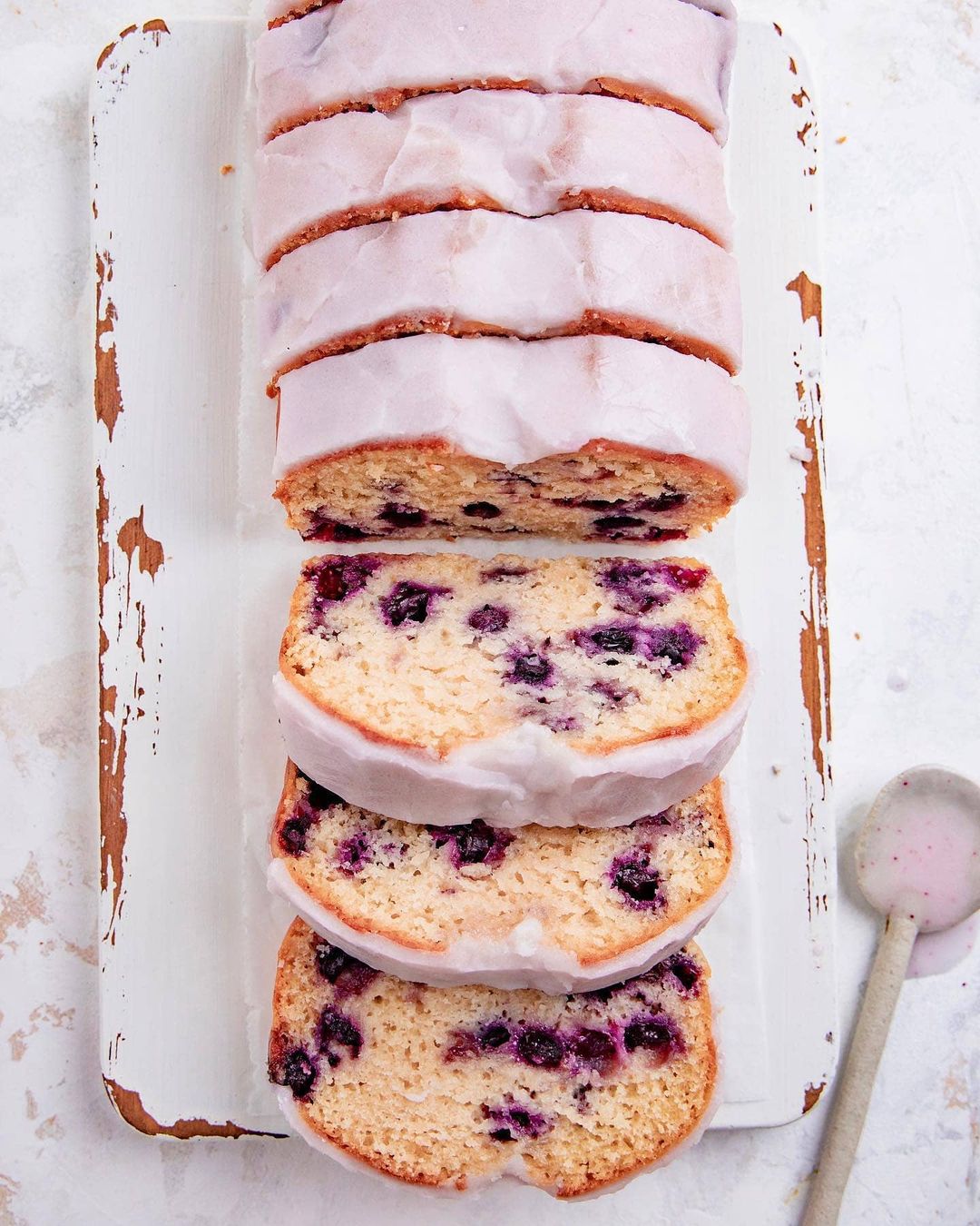 Vegan Lemon Blueberry Loaf Cake