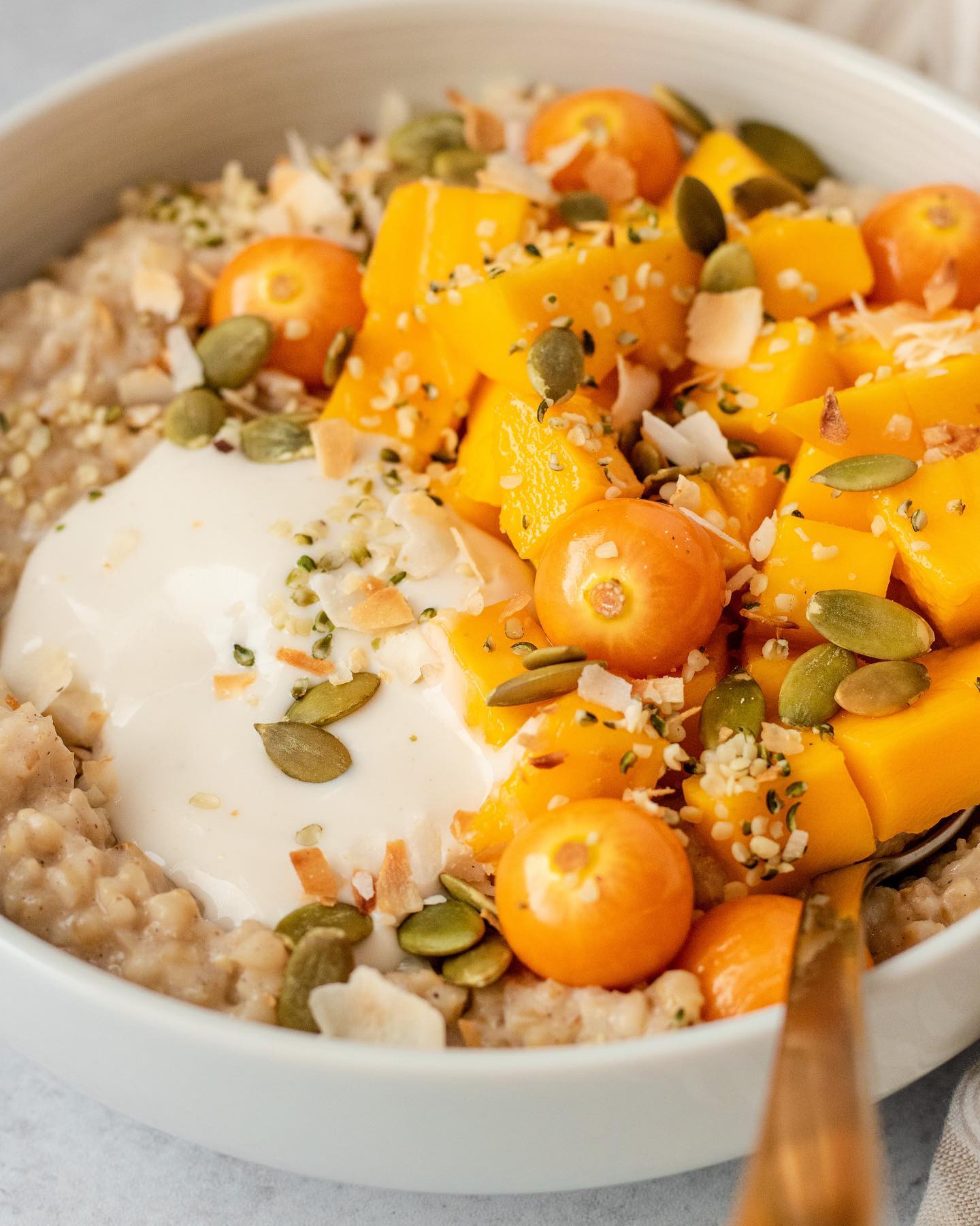 Vanilla Cardamom Steel Cut Oatmeal