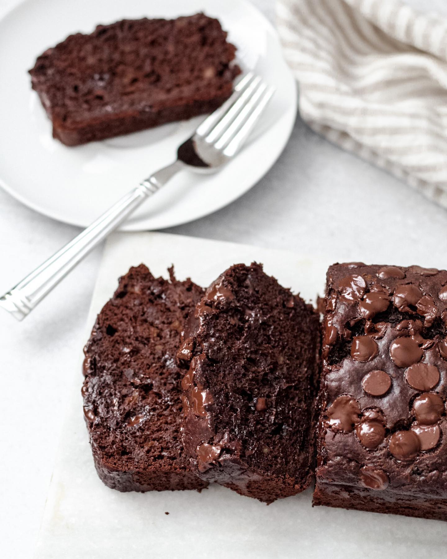 Double Chocolate Banana Bread