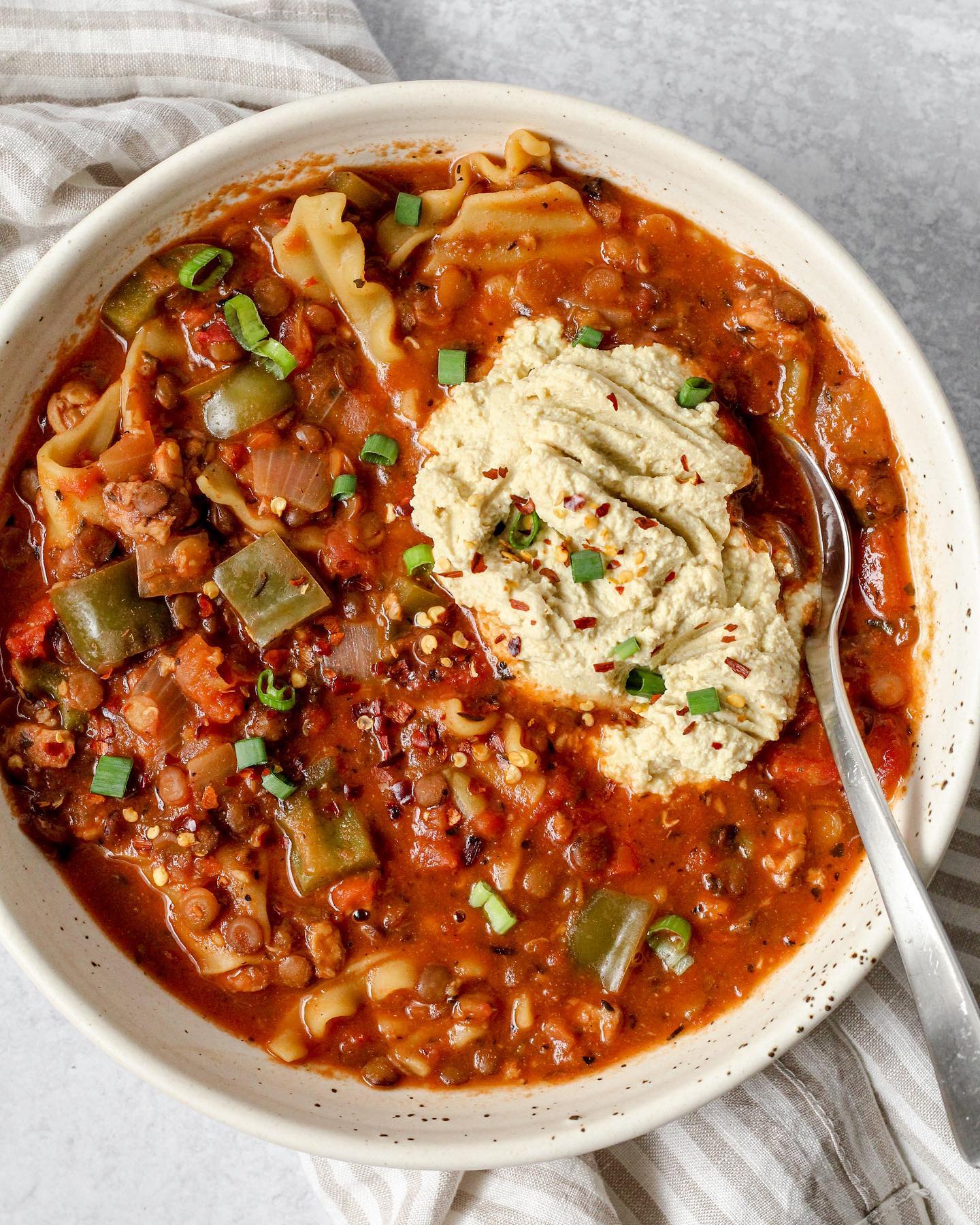 Comforting Lasagna Soup