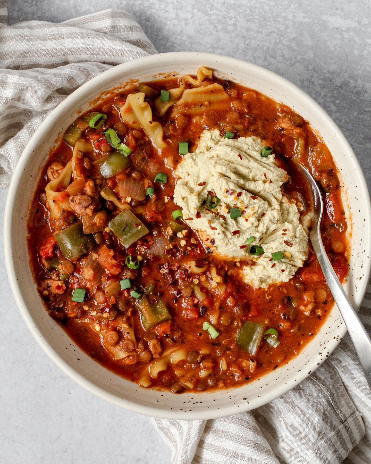 Comforting Lasagna Soup