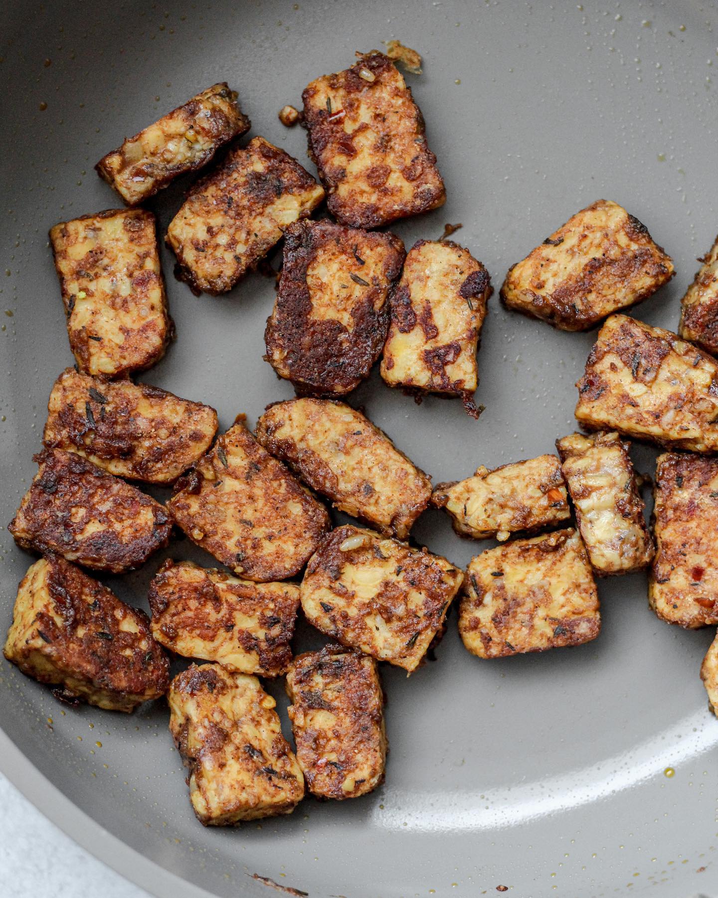 Easy Coconut Spiced Tempeh