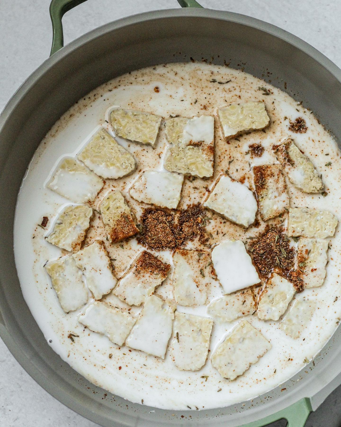 Easy Coconut Spiced Tempeh