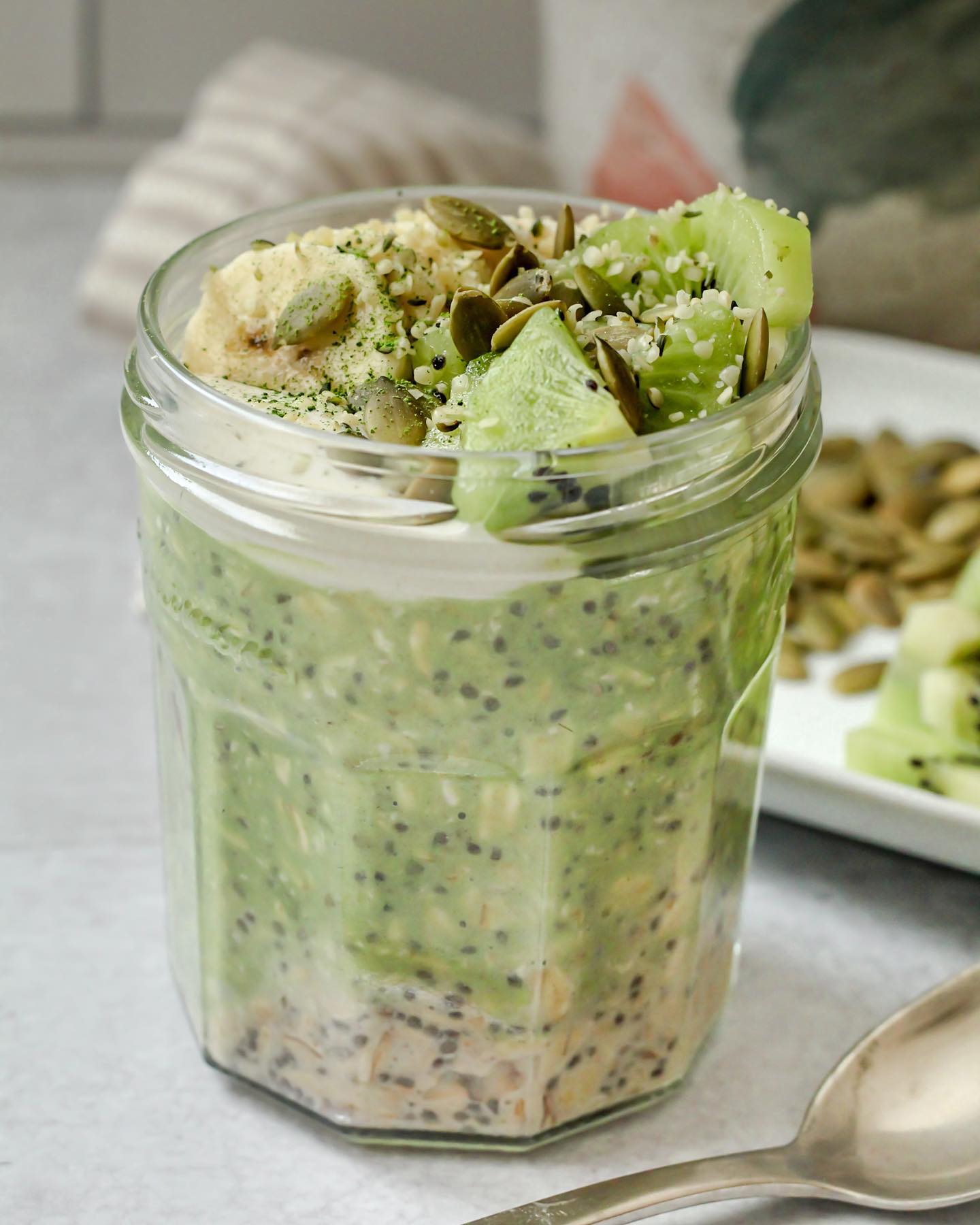 Matcha Latte Overnight Oats